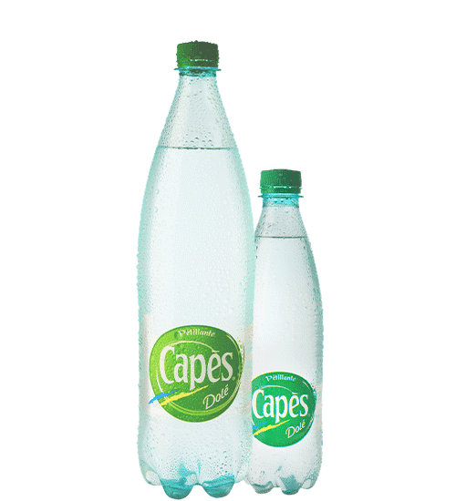 Gamme de bouteilles d'eau pétillante - Capès Dolé